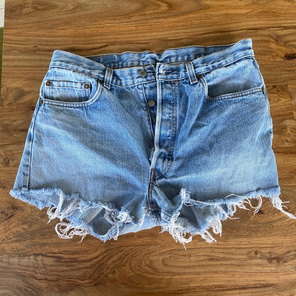 Vintage Levi jean shorts